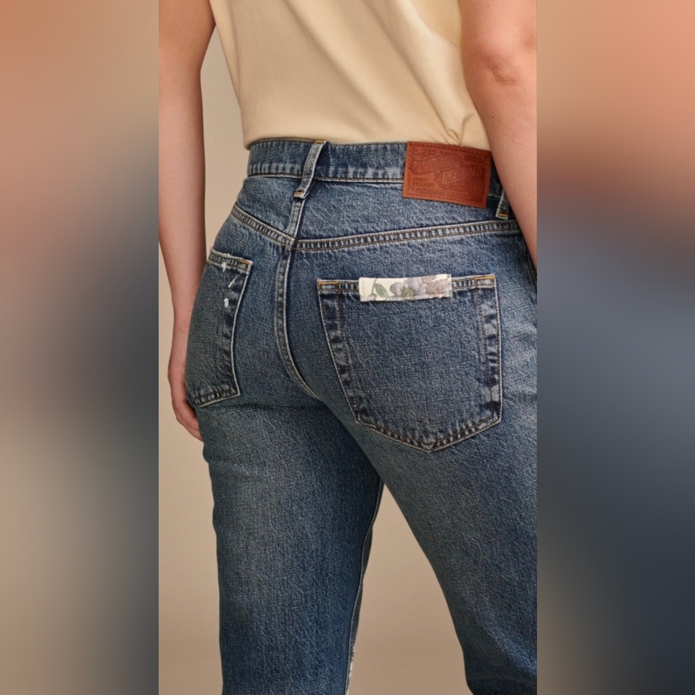 Women's Lucky Mid-Rise Boyfriend Jeans Size 8/29 - Picture 5 of 10